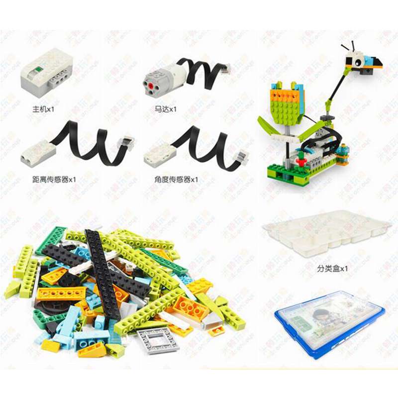 Programmed Robot 45300 - Kit de Briques Électroniques Compatible LEGO WEDO 2.0